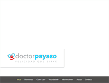 Tablet Screenshot of doctorpayaso.com